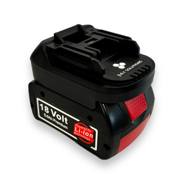 Bosch 18v Battery - Makita 18v Tool Adaptor