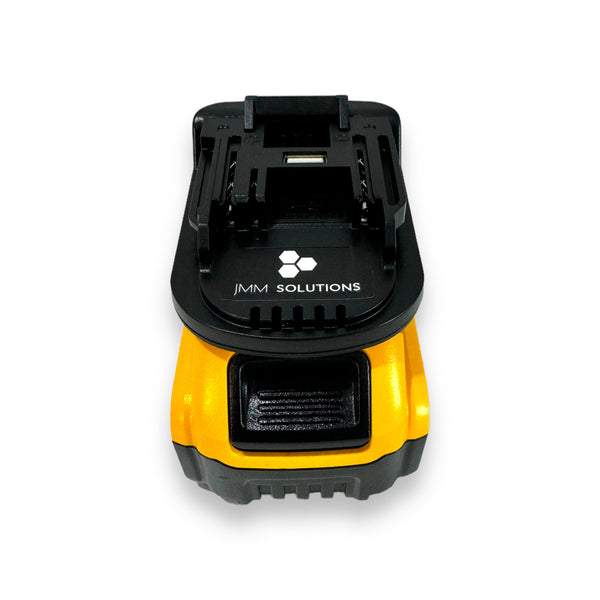 Milwaukee or Dewalt 18v Battery - Makita 18v Tool Adaptor