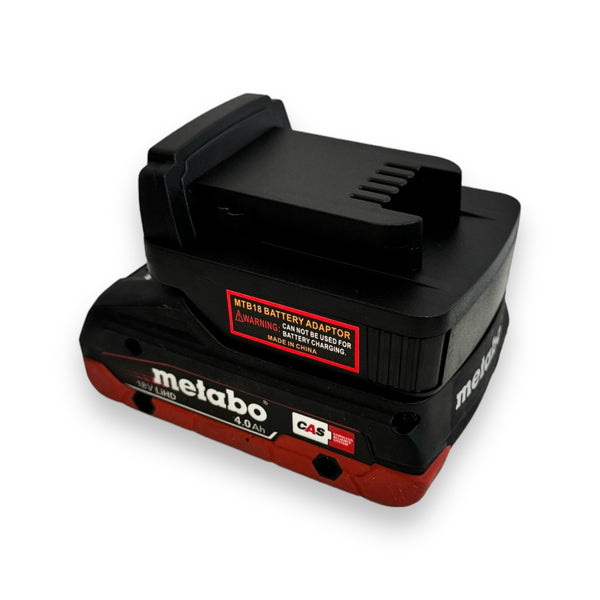 Metabo 18v Battery - Milwaukee 18v Tool Adaptor