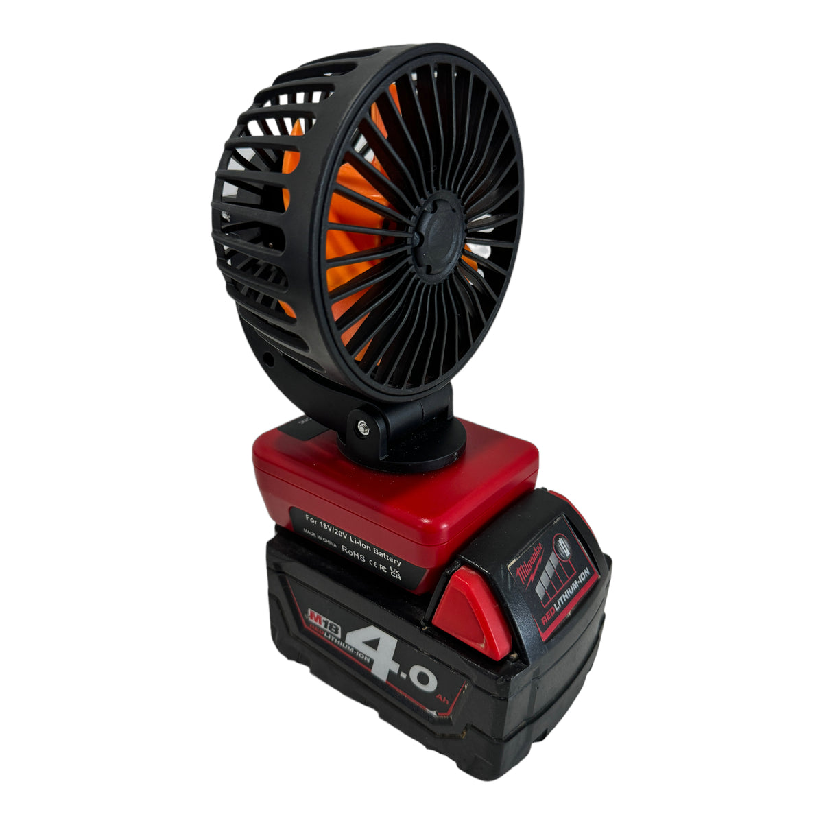 Milwaukee fan with battery and charger cheap