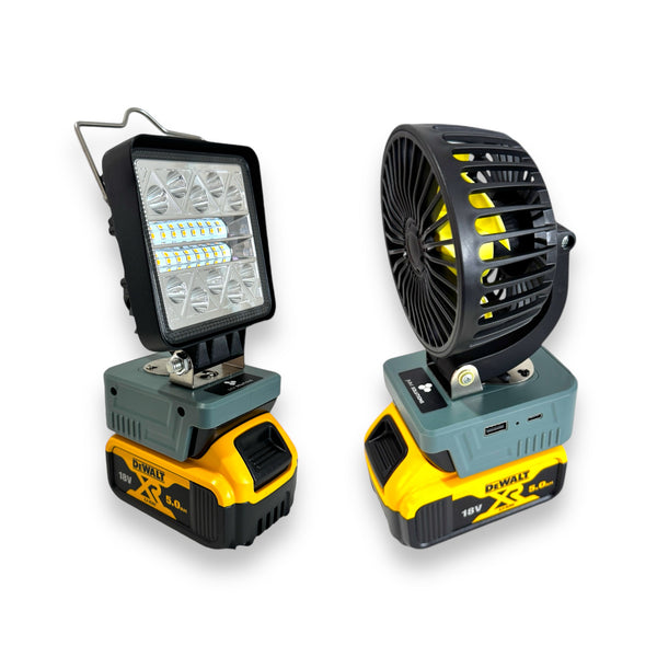 Dewalt Light & Fan Bundle