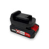 Ozito/EInhell 18v Battery - Milwaukee 18v Tool Adaptor