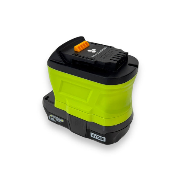 Ryobi One+ 18v Battery - Dewalt 18v Tool Adaptor