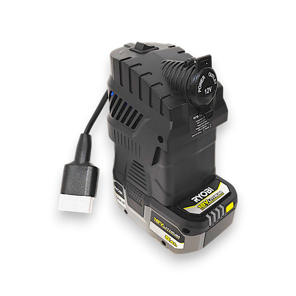 Ryobi One+ Compatible - Volt Step Down PRO - Auto Charger Bundle