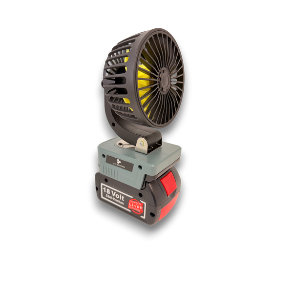Bosch Compatible 18v 100mm Fan with USB Charger