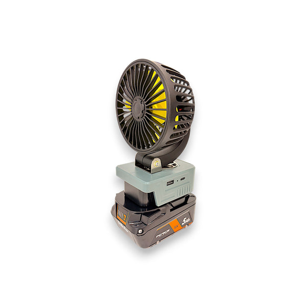 AEG Compatible 18v 100mm Fan with USB Charger