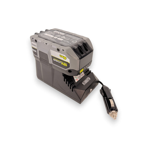 Ryobi Compatible - Volt Step Down - Auto Charger Bundle