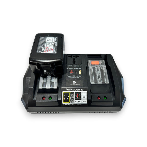 Makita Compatible Charger/Inverter with USB