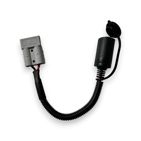 SB50 Anderson Plug to Female Cigarette Plug - 250mm