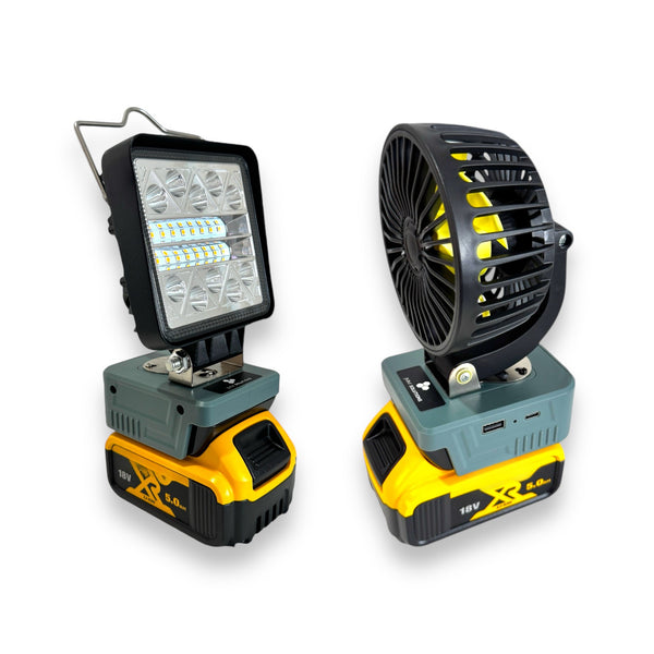 Dewalt Light & Fan Bundle