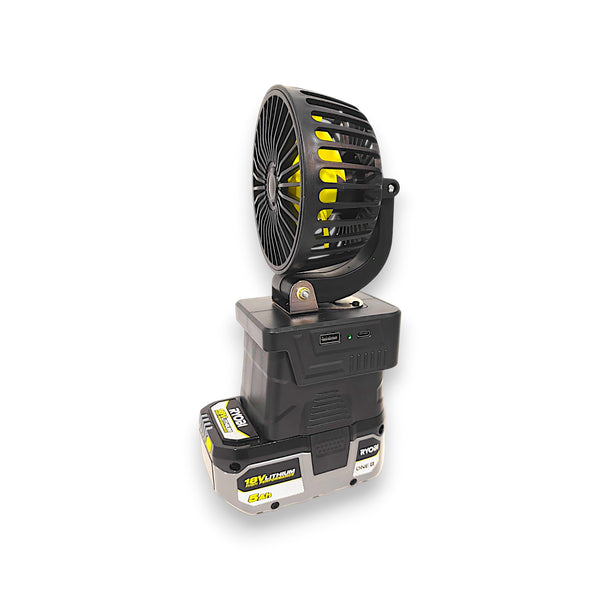 Ryobi One+ Light & Fan Bundle