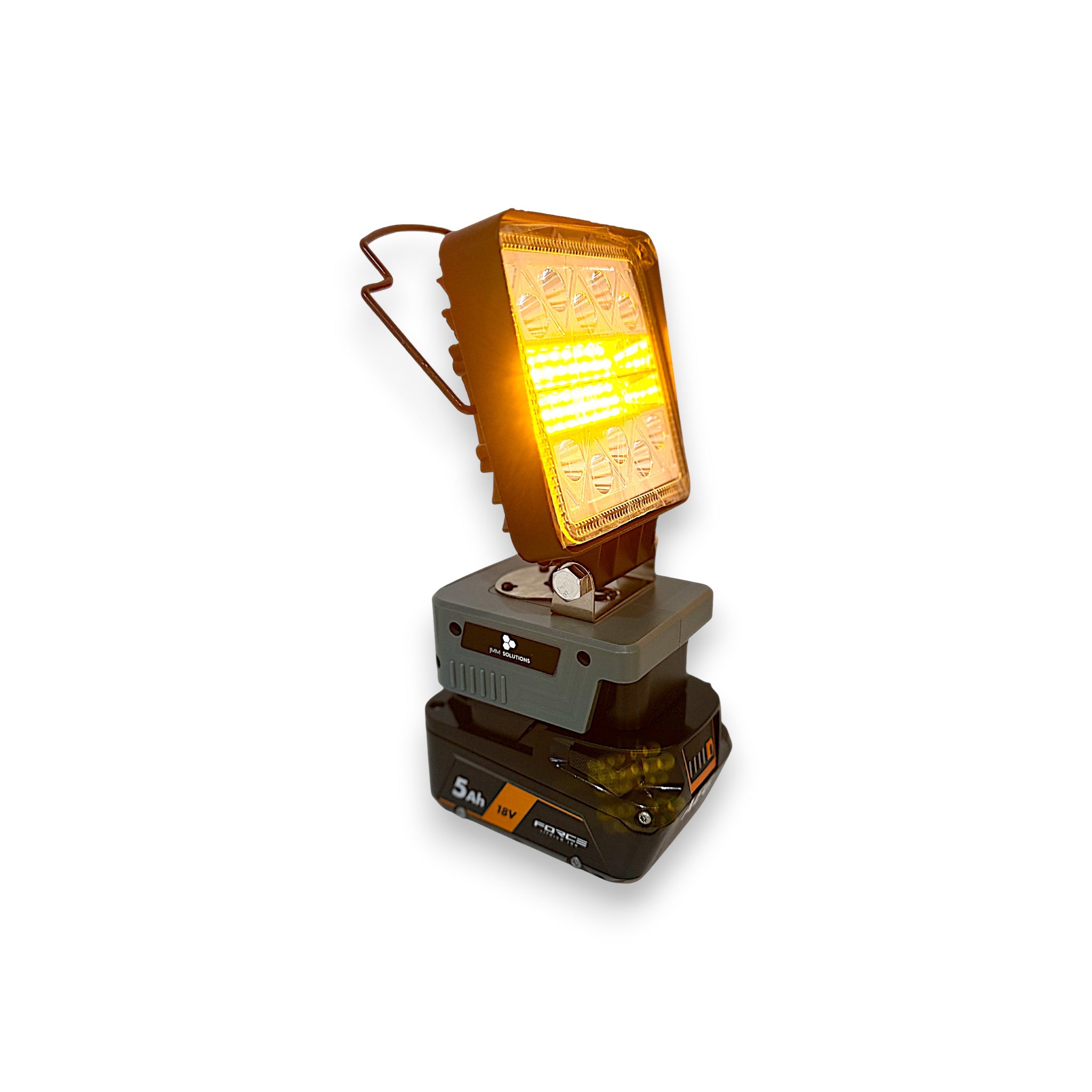First Aeg Led AEG Compatible 18v White & Orange LED Light with USB Charger – JMM ...
