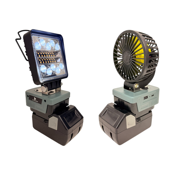 Hikoki Light & Fan Bundle