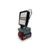Bosch Compatible 18v White & Orange LED Light with USB Charger