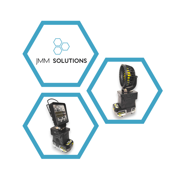 Ryobi One+ Light & Fan Bundle