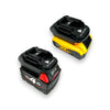 Milwaukee or Dewalt 18v Battery - Makita 18v Tool Adaptor