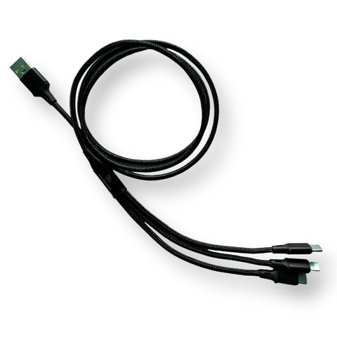 Multi Head USB Charge Cable
