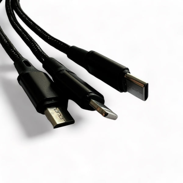 Multi Head USB Charge Cable