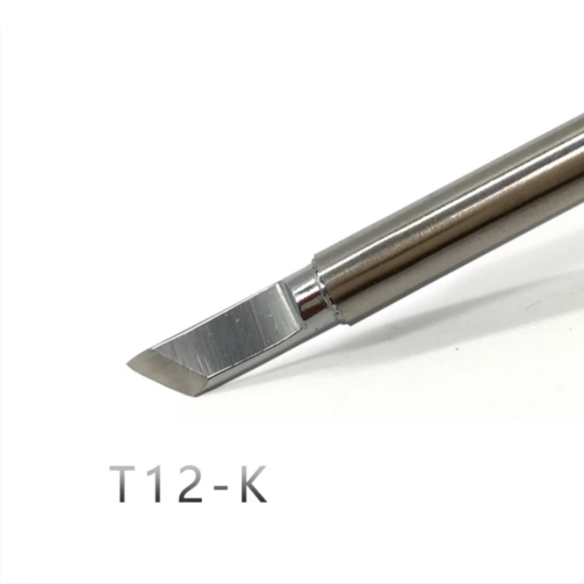Large Chisel Solder Tip T12-K